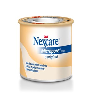 Fita Micropore Nexcare Cor Bege 50Mm X 4,5M 