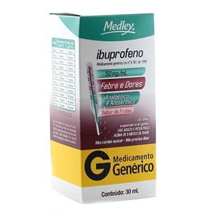 Ibuprofeno 50Mg/Ml Gotas 30Ml - Medley - Genérico