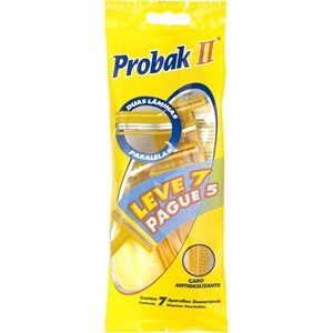Aparelho De Barbear Probak Ii Leve 7 Pague 5 Unidades