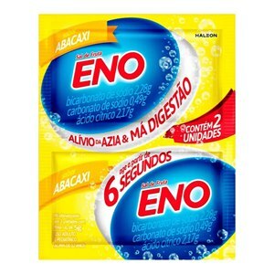 Sal De Fruta Eno Sabor Abacaxi 2 Envelopes De 5G