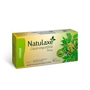 NATULAXE 34MG 20 COMPRIMIDOS