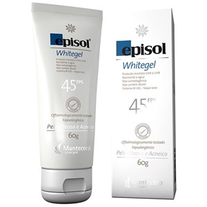 Protetor Solar Episol Whitegel Fps45 60G