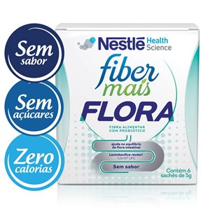 Fiber Mais Flora Regulador Intestinal 6 Sachês 5G