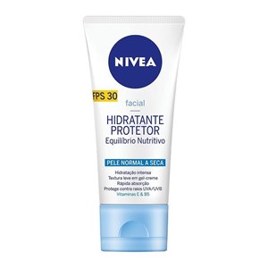 Hidratante Facial Nivea Protetor Equilíbrio Nutritivo Pele Normal A Seca Fps30 50G