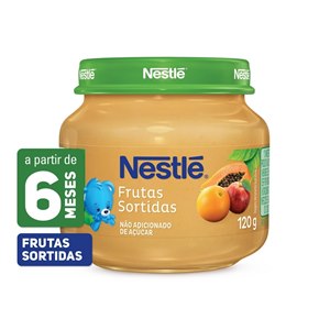 Papinha Nestlé Baby Etapa 2 Sabor Frutas Sortidas 120G