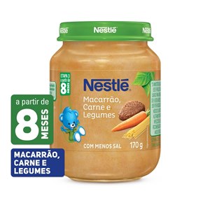 Papinha Nestlé Baby Etapa 3 Sabor Macarrão, Carne E Legumes 170G