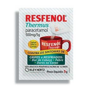 Paracetamol - Resfenol Thermus 500Mg/5G 1 Envelope