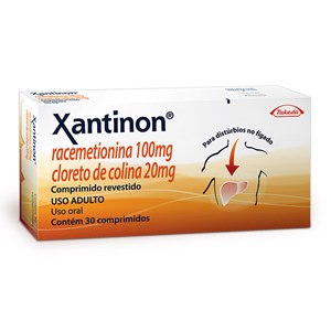 Xantinon 30 Comprimidos 