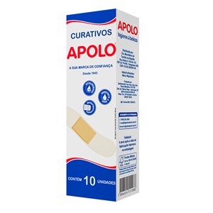 Curativos Apolo Com 10 Unidades