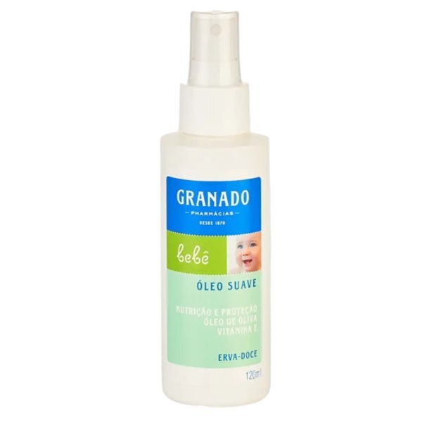 Óleo Suave Erva-Doce Granado Bebê 120ml - Ultrafarma