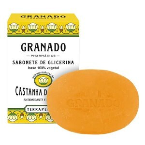 SABONETE DE GLICERINA GRANADO TERRAPEUTICS CASTANHA DO BRASIL 90G