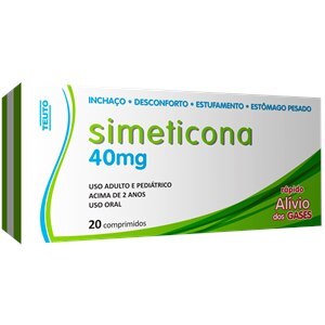 Simeticona 40Mg 20 Comprimidos Teuto