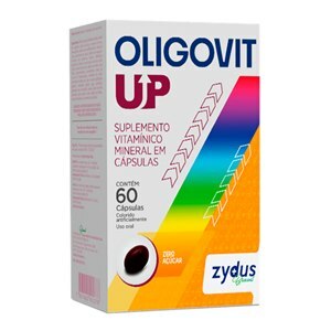 Oligovit Up - Suplemento Vitamínico E Mineral 60 Cápsulas