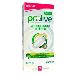 Probiótico Prolive 30 Cápsulas