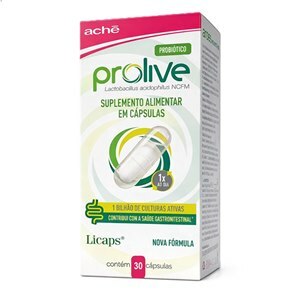 Probiótico Prolive 30 Cápsulas