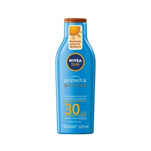 Protetor Solar Nivea Sun Fps 30 Protect & Bronze 125Ml