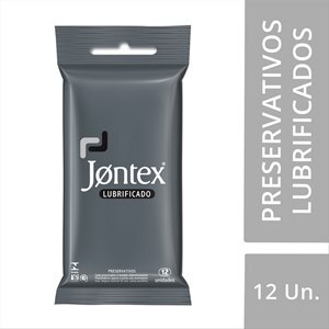 PRESERVATIVO JONTEX LUBRIFICADO 12 UNIDADES