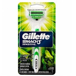 Barbeador Gillette Mach 3 Sensitive - 1 Unidade