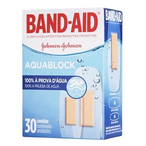 Curativo Band Aid Aquablock 30 Unidades