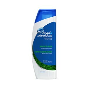 Shampoo Head & Shoulders Anticaspa Menthol Refrescante 200Ml