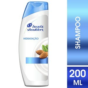 SHAMPOO HEAD & SHOULDERS ANTICASPA HIDRATAÇÃO 200ML