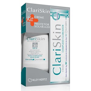 Clariskin Creme 30 G + Protetor Solar Fps30 60G