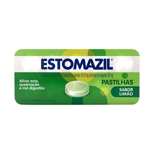 Antiácido Estomazil Limão 10 Comprimidos Mastigáveis