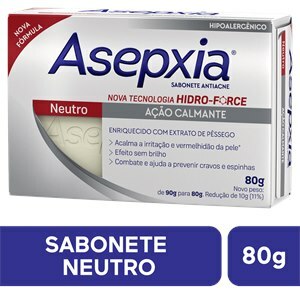 Sabonete Em Barra Asepxia Neutro 80G