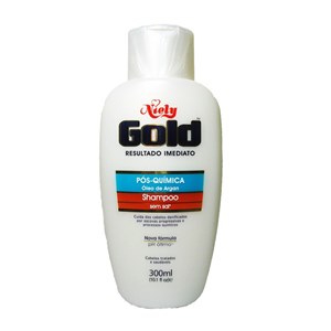 Shampoo Niely Gold Pós Química Poderoso 275Ml