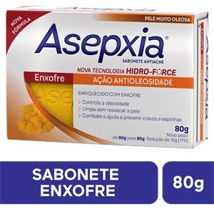 Sabonete Barra Asepxia Enxofre 80G