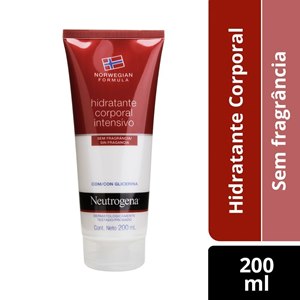 Neutrogena Norwegian Hidratante Corporal Intensivo Sem Fragrância 200Ml