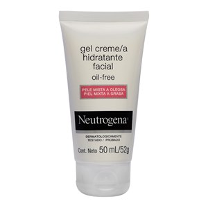 Neutrogena Gel Facial Oil Free Pele Mista A Oleosa 50Ml