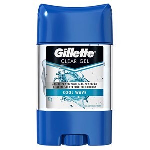 Desodorante Gillette Antitranspirante Clear Gel Cool Wave 82G