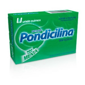 PONDICILINA SABOR MENTA 12 PASTILHAS