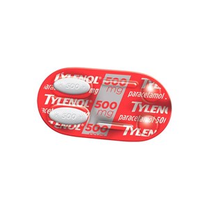 Paracetamol - Tylenol 500Mg 2 Comprimidos