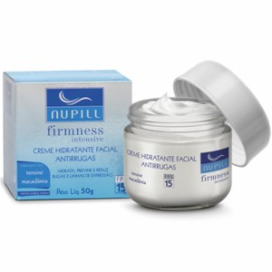 Creme Hidratante Facial Antirrugas Nupill Fps 15 50G