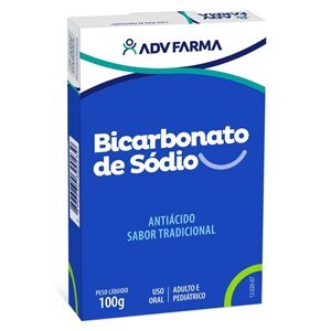 BICARBONATO DE SÓDIO ADV CAIXA 100G