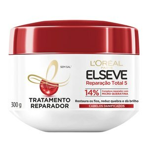Creme De Tratamento Elseve Reparação Total 5 300G
