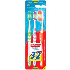 Escova Dental Colgate Extra Clean Media Leve 3 Pague 2 