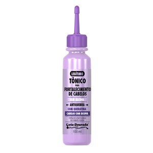 Tônico Capilar Gota Dourada Fortalecimento Escova 100Ml