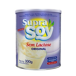 Supra Soy Sem Lactose Original 300G 