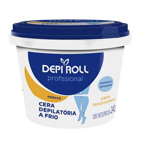 Cera Depilatória Fria Depiroll Tradicional 240G