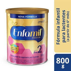 Fórmula Infantil Enfamil Premium 2 800G