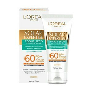 Protetor Solar Facial L'oréal Paris Solar Expertise Fps60 Toque Seco 50G