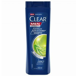 SHAMPOO CLEAR MEN ANTICASPA CONTROLE E ALÍVIO DA COCEIRA EUCALIPTO E MELALEUCA 200ML