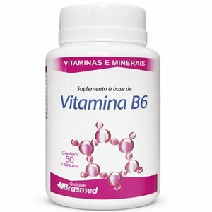 Vitamina B6 Brasmed 1,3Mg 50 Cápsulas