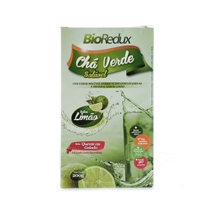 Bio Redux Chá Verde Solúvel Sabor Limão 200G