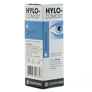 Hialuronato De Sódio - Hylo Comod Solução Oftálmica 10Ml