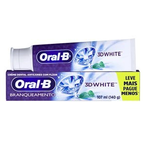Creme Dental Oral-B 3D White Brilliant Fresh 140G
