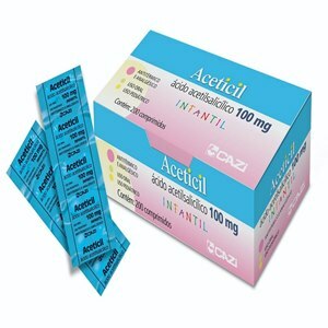 AAS - ACETICIL 100 MG INFANTIL 200 COMPRIMIDOS